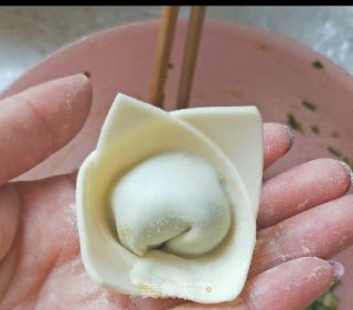 Fresh Meat and Salted Egg Yolk Wonton recipe