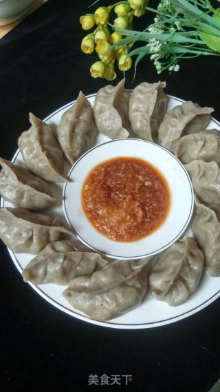 "steamed Vegetables" Steamed Dumplings with Buckwheat and Pork recipe