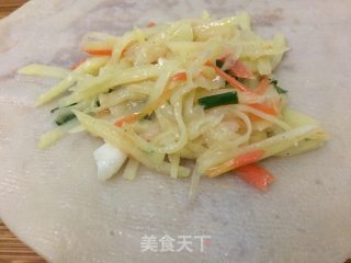 #trust of Beauty#fried Potato Silk Burrito recipe