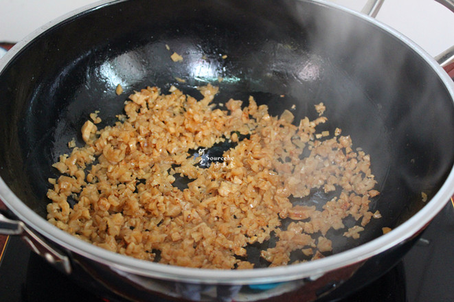Stir-fried Leeks and Dried Radish recipe