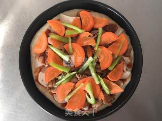 [black Pepper Chicken Drumstick Pizza] I Feel Full of Happiness After Eating recipe