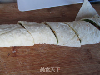 Fried Small River Prawn Burrito recipe