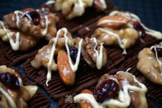 #四session Baking Contest and is Love to Eat Festival#caramel Nut Cocoa Shortbread recipe