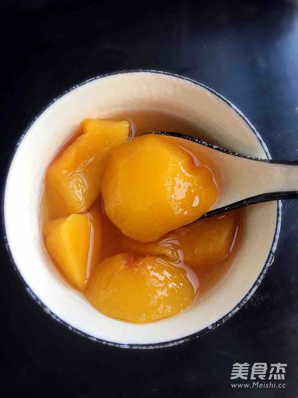 Canned Yellow Peach recipe