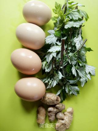 #春食野菜香# Wormwood Boiled Eggs recipe