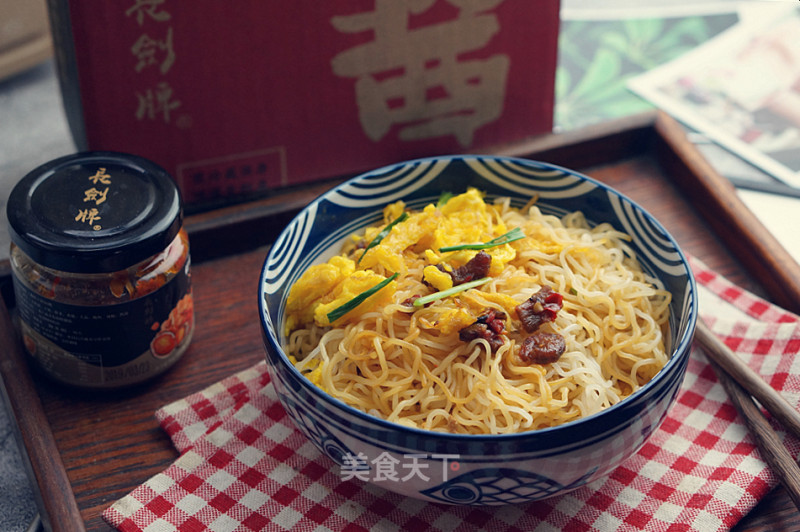 Egg Sauce Mix Noodles recipe