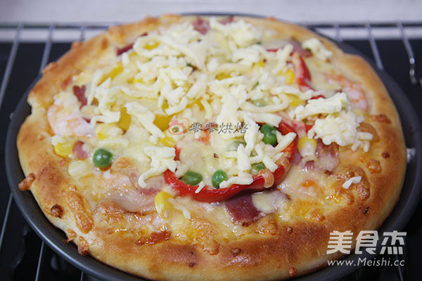 Shrimp and Bacon Pizza recipe