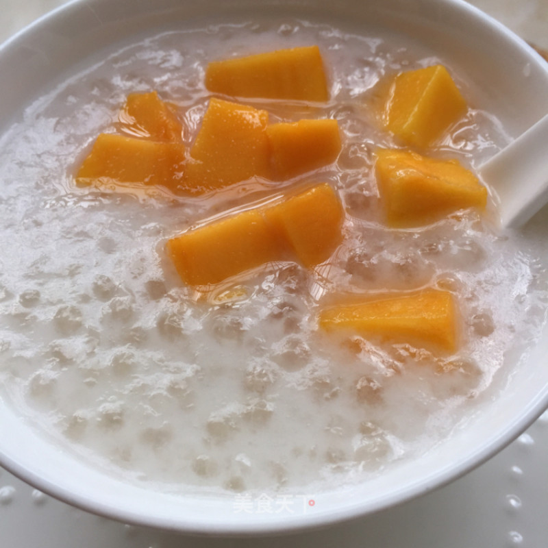 Mango Coconut Milk Sago recipe