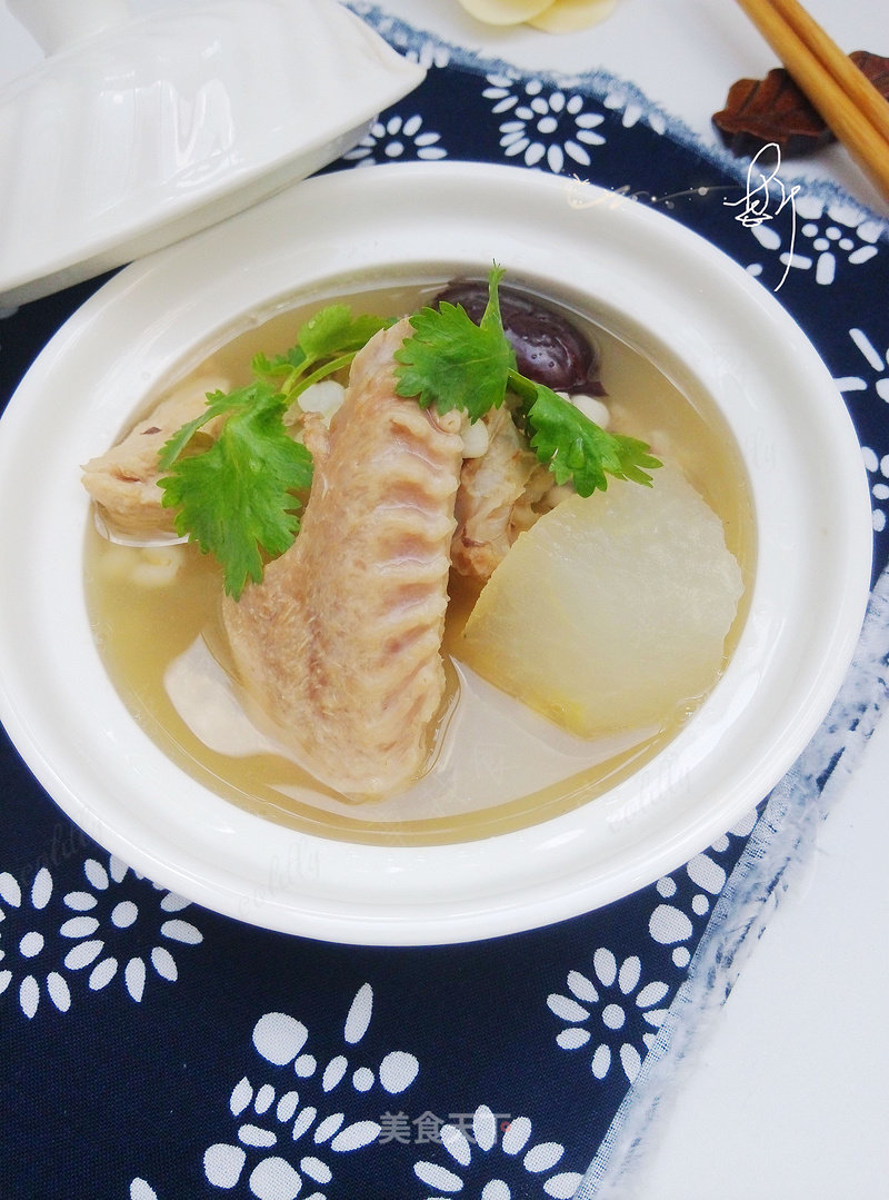 Barley, Winter Melon and Old Duck Soup recipe