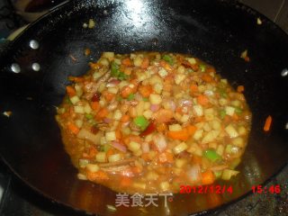 Colorful Bibimbap recipe