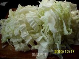 Stir-fried Chinese Cabbage with Tofu in Oil recipe