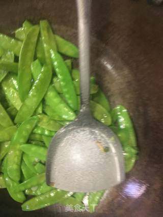 Garlic Snow Peas recipe