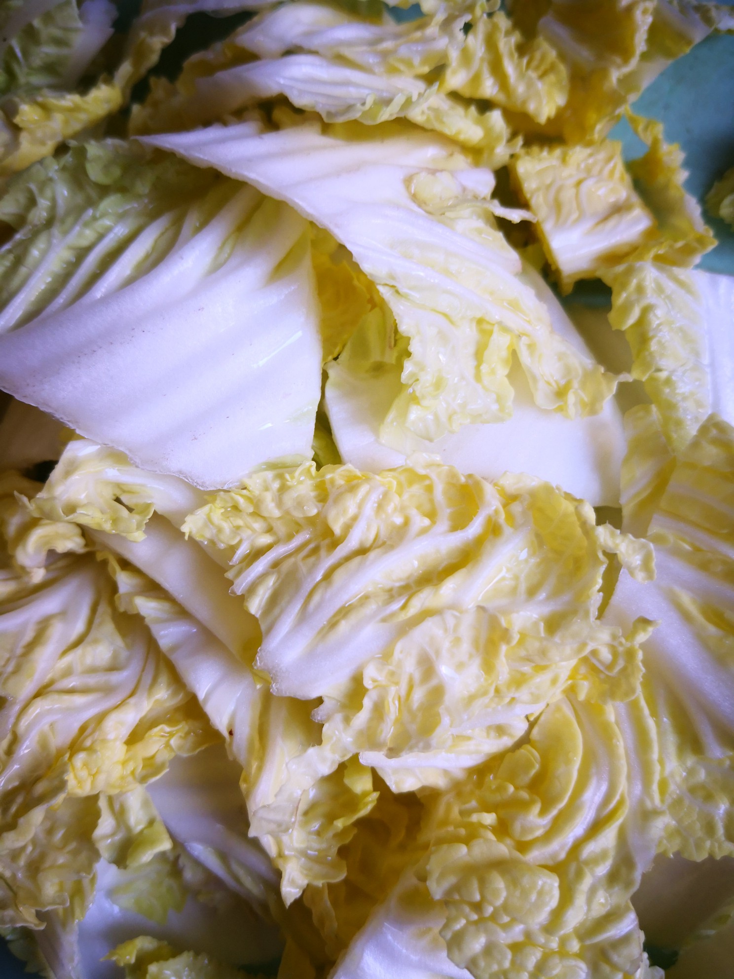 Baby Cabbage Fried Potato Chips recipe