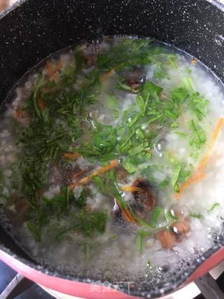 Clam Lettuce Congee recipe