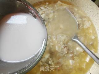 Rice Fish Tofu Soup recipe