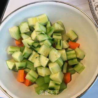 Diced Vegetables with Cashew Nuts recipe