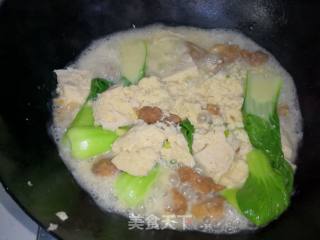 Braised Pork Frozen Tofu recipe