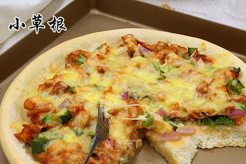 #trust之美#orleans Chicken Pizza recipe