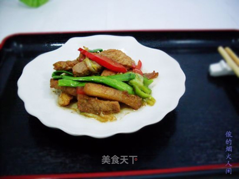 Stir-fried Pork with Garlic recipe