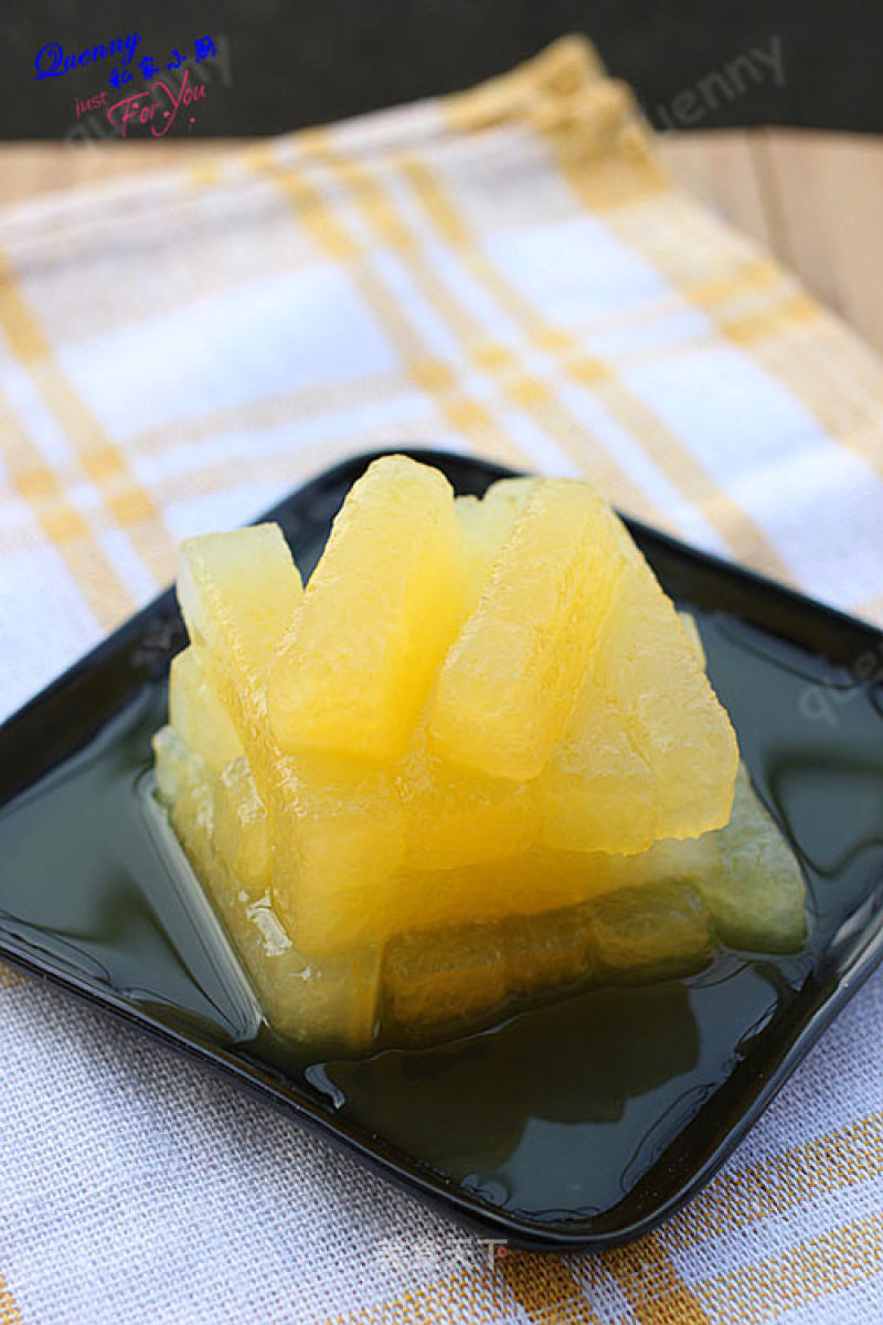 【orange Juice Winter Melon Sticks】——small Snacks that Can be Used to Dispel Heat Even with Zero Cooking recipe