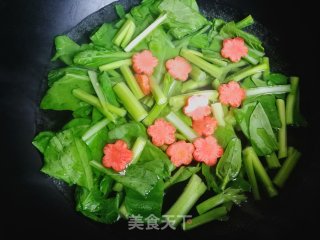 Stir Fried Fungus with Vegetable Core recipe