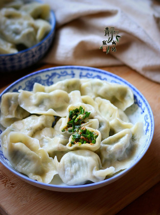 Leek Zucchini Pork Dumplings recipe