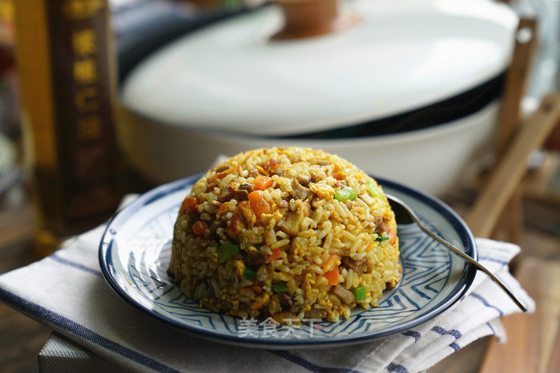 Indian Assorted Egg Fried Rice recipe