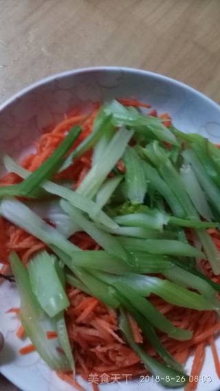 Celery Mix Pork Slices recipe