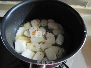 Stir-fried Rice Cake with Sweet-scented Osmanthus recipe