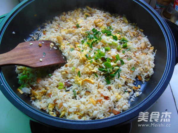 Savory Egg Fried Rice recipe