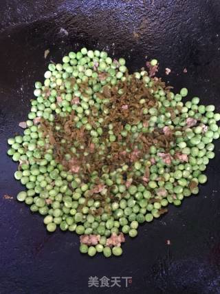 Stir-fried Peas with Pickled Vegetables and Minced Meat recipe