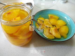 Yellow Peach in Syrup recipe