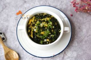 [shandong] Fresh Seaweed Egg Soup recipe