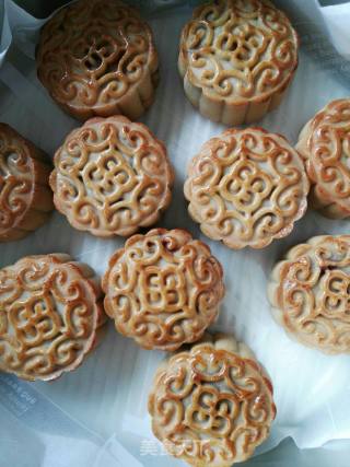 Bean Paste Honey Bean Mooncake recipe