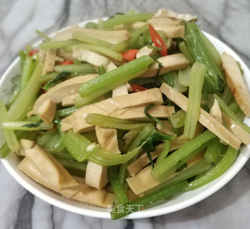 Celery Sauteed Dry recipe