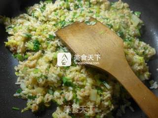 Celery and Cabbage Fried Rice recipe