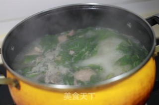 Wolfberry Leaf Pork Liver Lean Pork Soup recipe