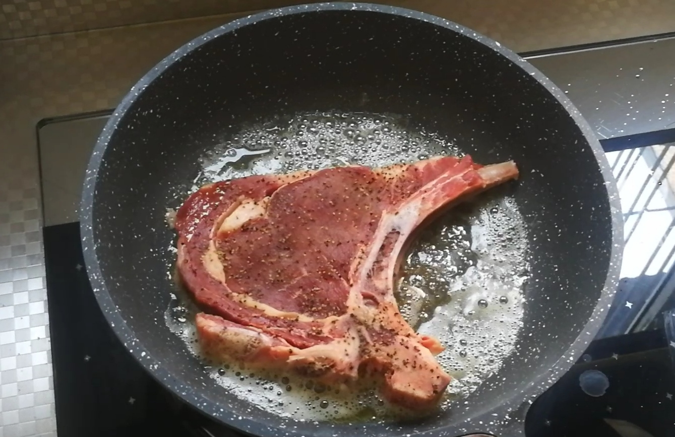 Black Pepper Tomahawk Steak recipe