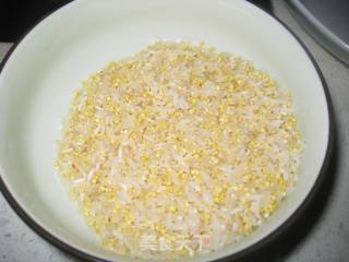 Two Rice Congee with Fresh Lotus and Lean Pork recipe