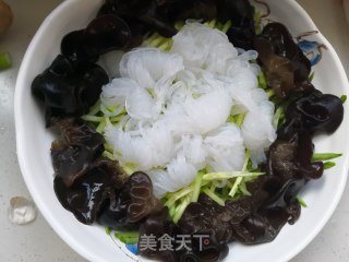 #凉菜#mixed Fungus Konjac Cucumber Shreds recipe