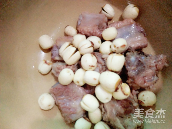 Lotus Seed and Winter Melon Pork Rib Soup recipe