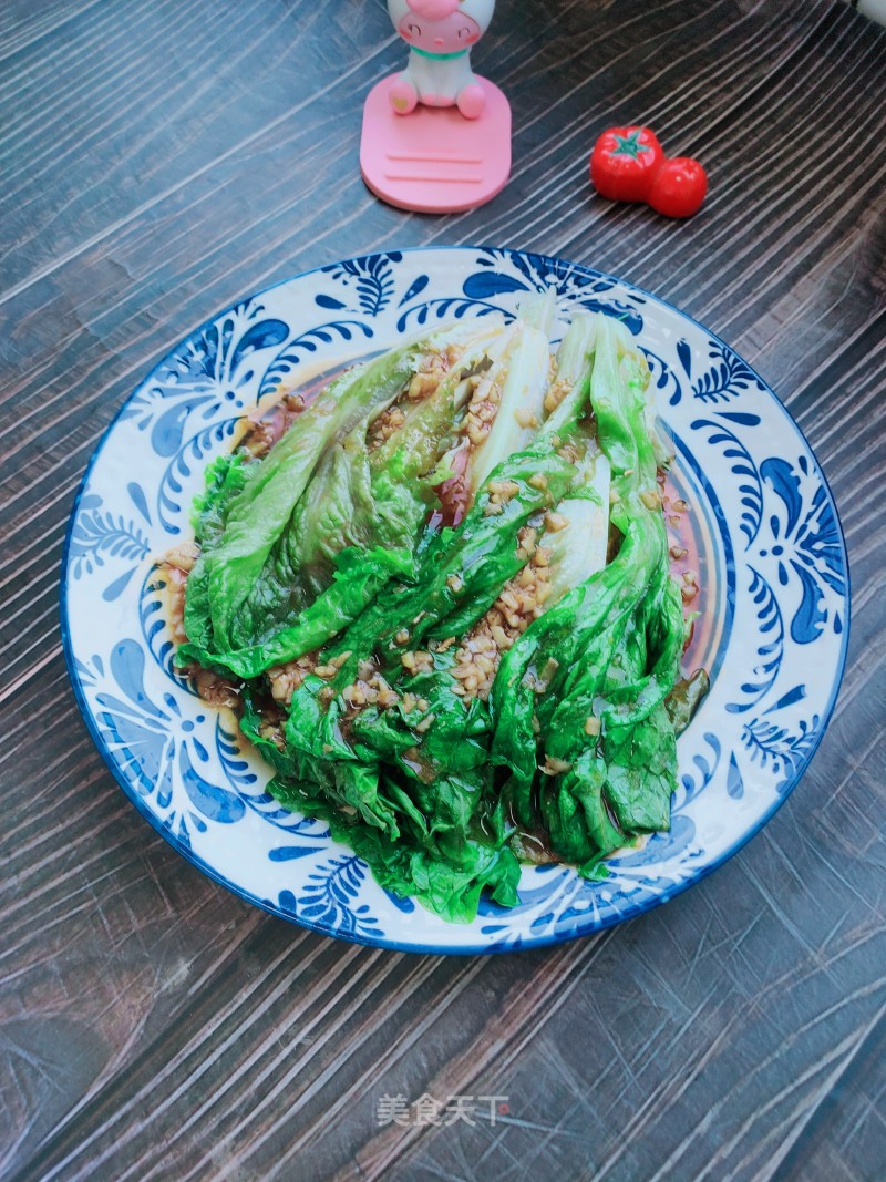 Lettuce in Oyster Sauce recipe