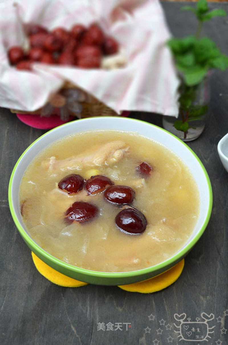 Pot Chicken Wings with Red Dates recipe
