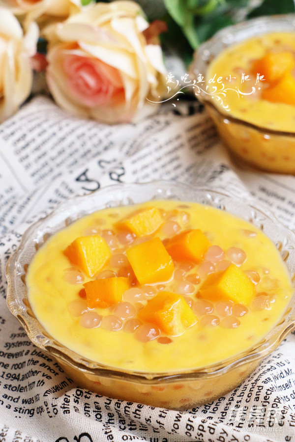 Milky Mango Sago recipe