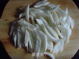 Hot and Sour Chinese Cabbage Stem recipe