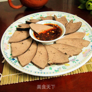 White Sliced Pork Liver recipe