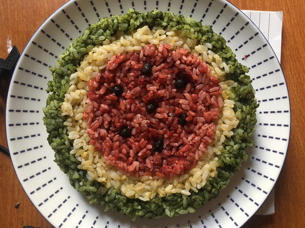 Imitation Watermelon Egg Fried Rice recipe