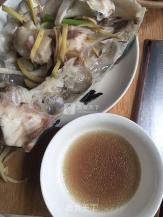 Steamed Fish Head with Chopped Pepper recipe