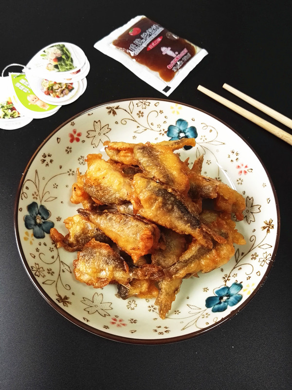 Crispy Fried Fish Kewpie Salad Sauce recipe