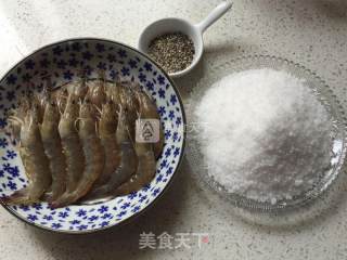 #aca烤明星大赛# Sea Salt Grilled Prawns recipe